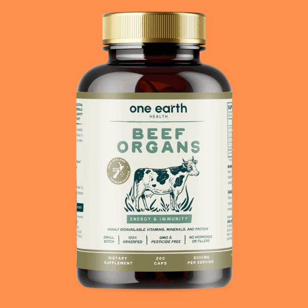 One Earth Beef Organs Supplements