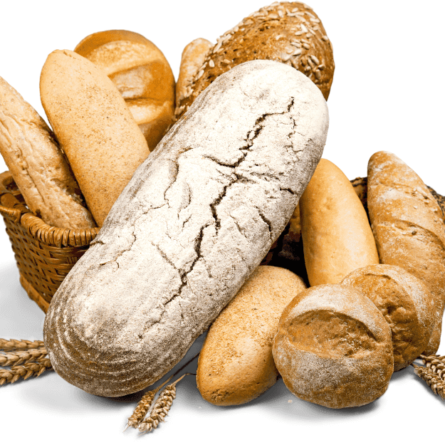A selection of breads