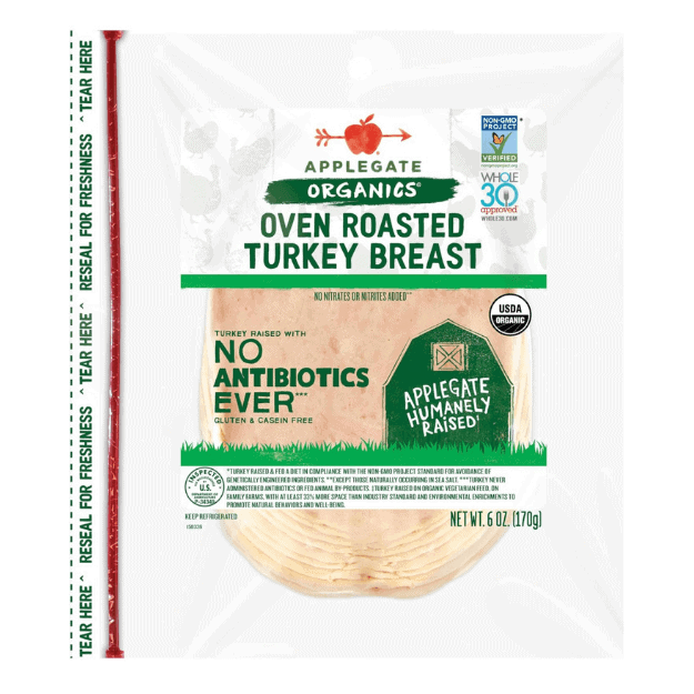 Applegate Organic Oven Roasted Turkey Breast