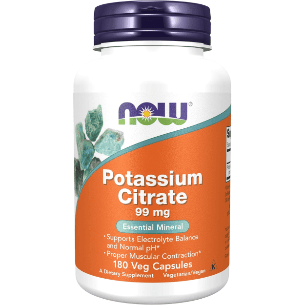 NOW Foods Potassium Citrate Tablets