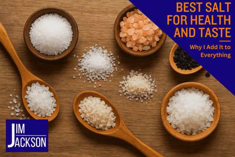 A table of various salts depicting the best salt for health