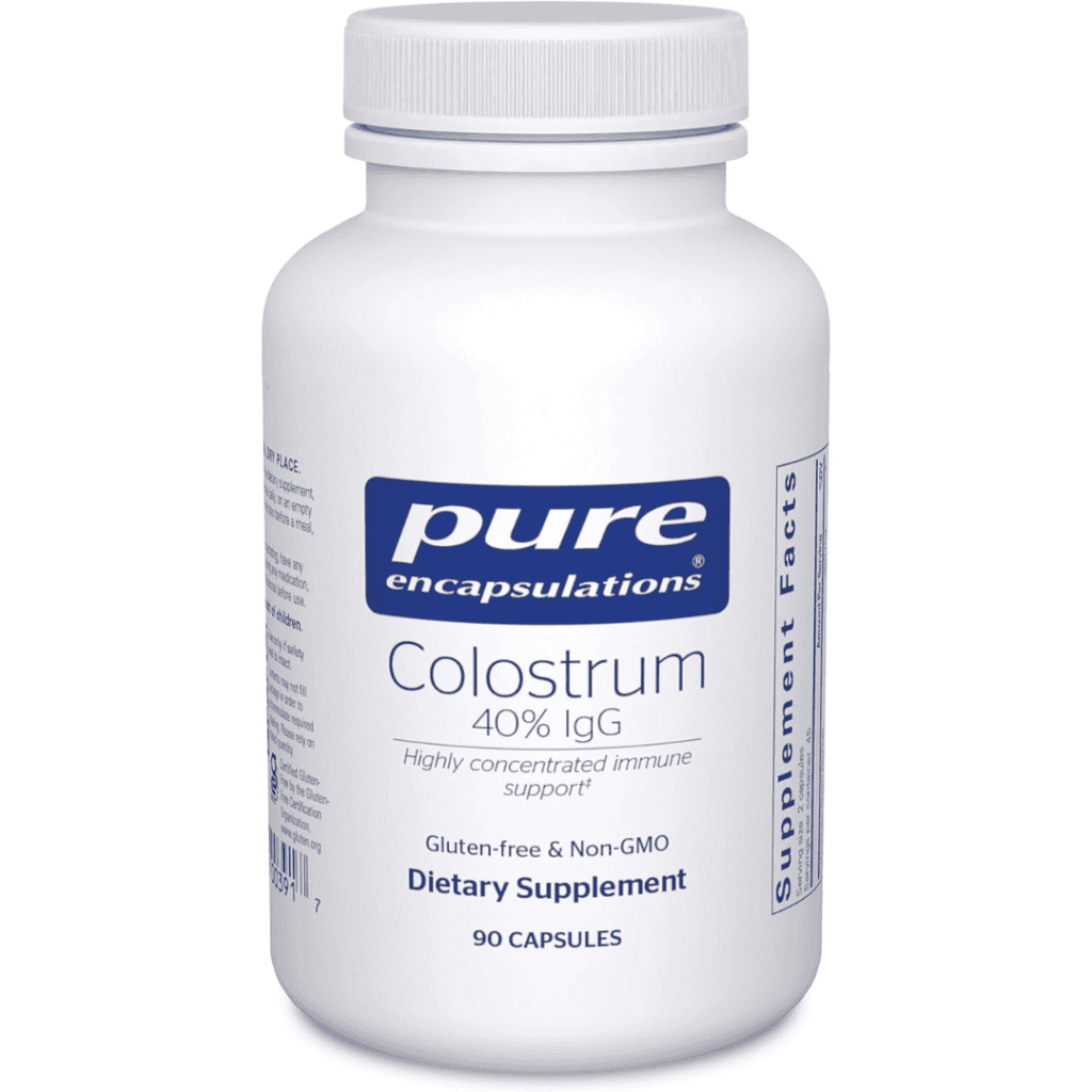 Pure Encapsulations Colostrum 40% IgG – Best Clean Label