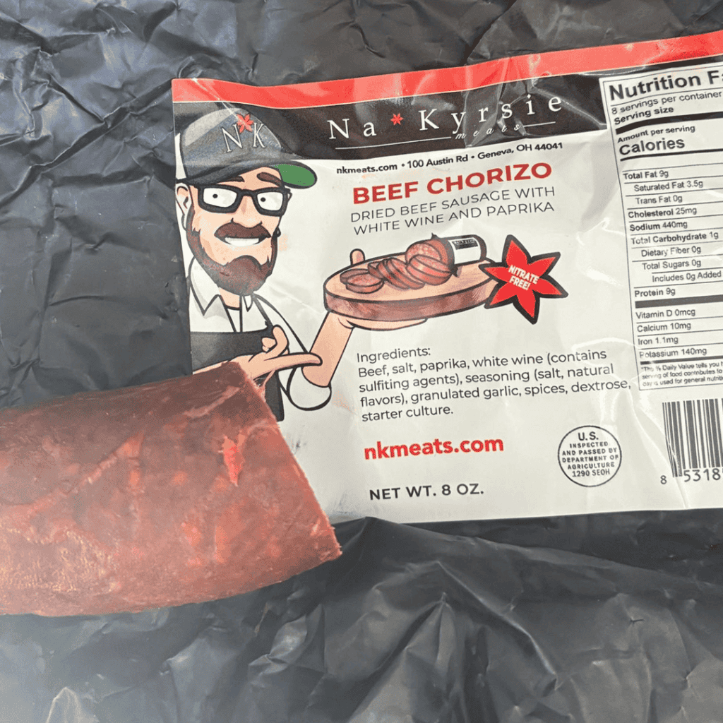 Beef Chorizo