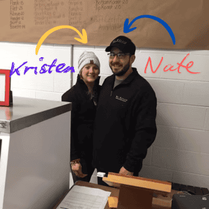 Nate & Kristen of NaKyrsie Meats